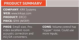 KRK Systems ERGO Review