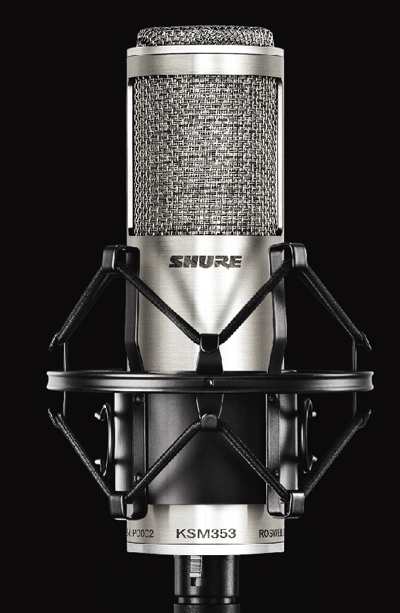 Shure KSM313 and KSM353 Ribbon Microphones