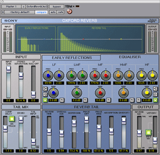 Sony Oxford Reverb Plug-In