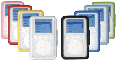 Colorful Contour Showcases for iPod