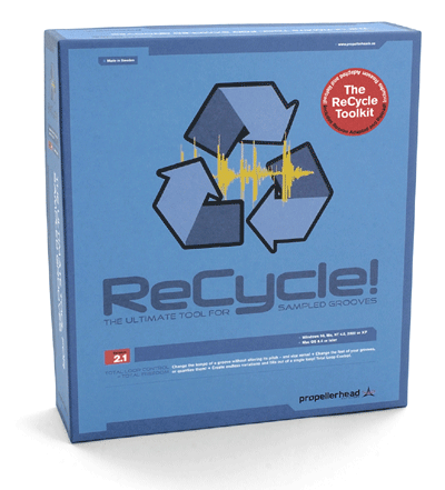 Recycle 2.1 from Propellerhead Software