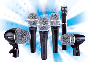 Shure's Performance Gear Microphones
