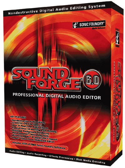 Sound Forge 6.0 from Sonic Foundry