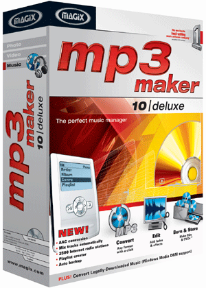 Magix's MP3 Maker 10