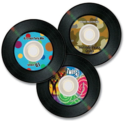 Vinyl Printer Covers on Very Popular Digital Vinyl    Cd Rs  Which Look Like Miniature Vinyl