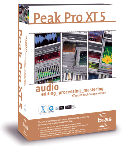Peak Pro XT 5 Studio Edition from Bias