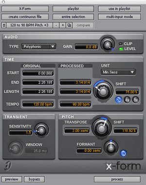 Digidesign X-Form