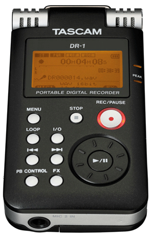Tascam DR-1 Portable Digital Recorder