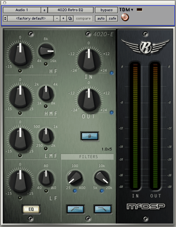 McDSP Retro Pack Plug-Ins