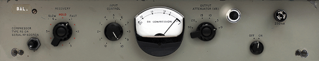 Abbey Road/EMI RS124 Compressor Plug-in