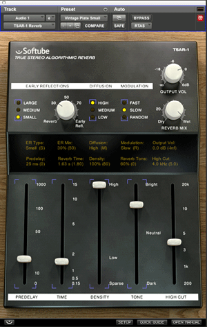 Softube TSAR-1 Reverb