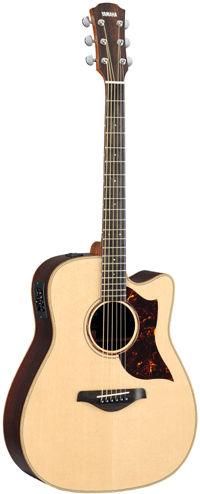 Yamaha's A-Series Acoustic-Electric Guitars