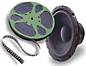 A Reel of Film and a Speaker