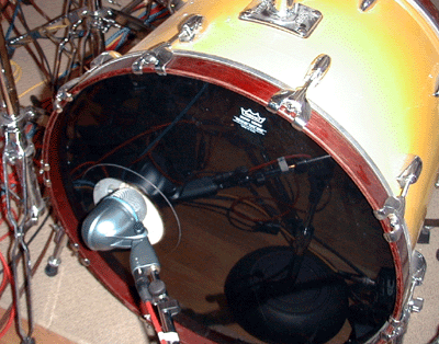 Typical Bass Drum Miking